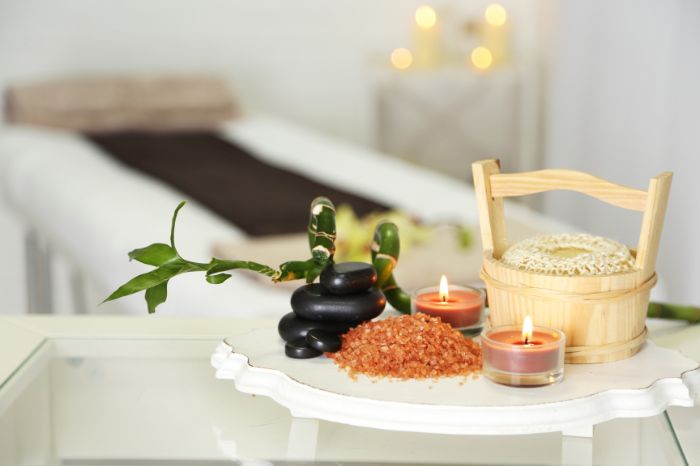spa room table